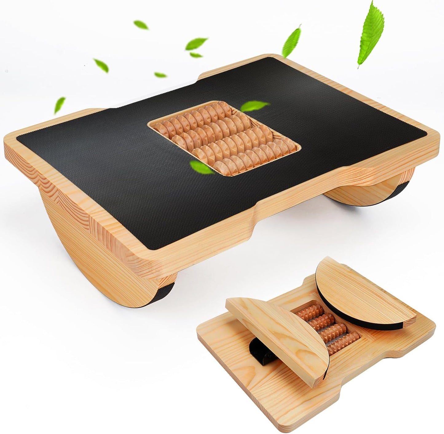 Wood Foot Rest for Under Desk at Work