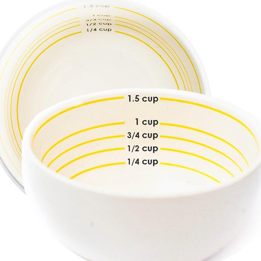 Uba Portion Control Bowl (Porcelain) for Measuring