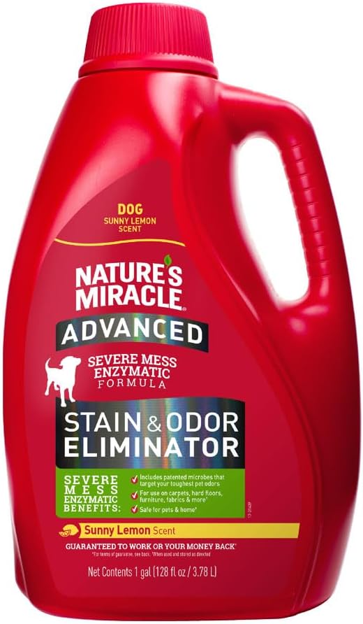 Nature's Miracle P-98145 Advanced Dog Stain and Odor Remover