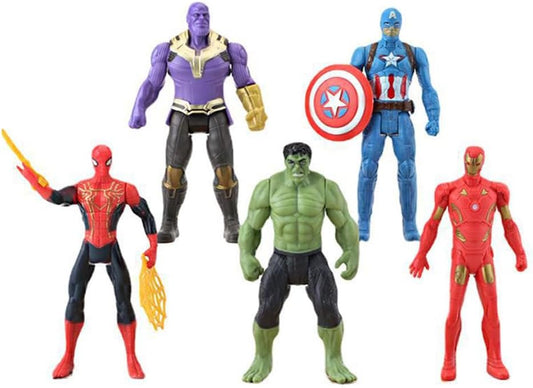 5pcs Superhero Doll Sets