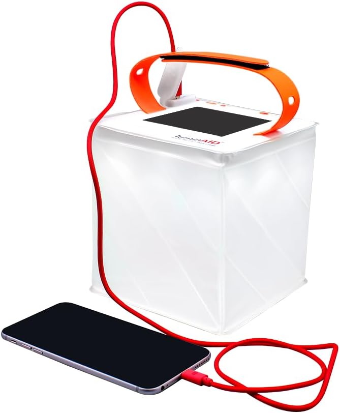 LuminAID Max QI 2-in-1 Solar Camping Lantern and Phone Charger