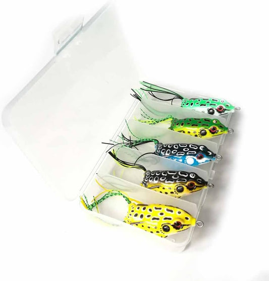 5pcs Frog Lure Ray Frog