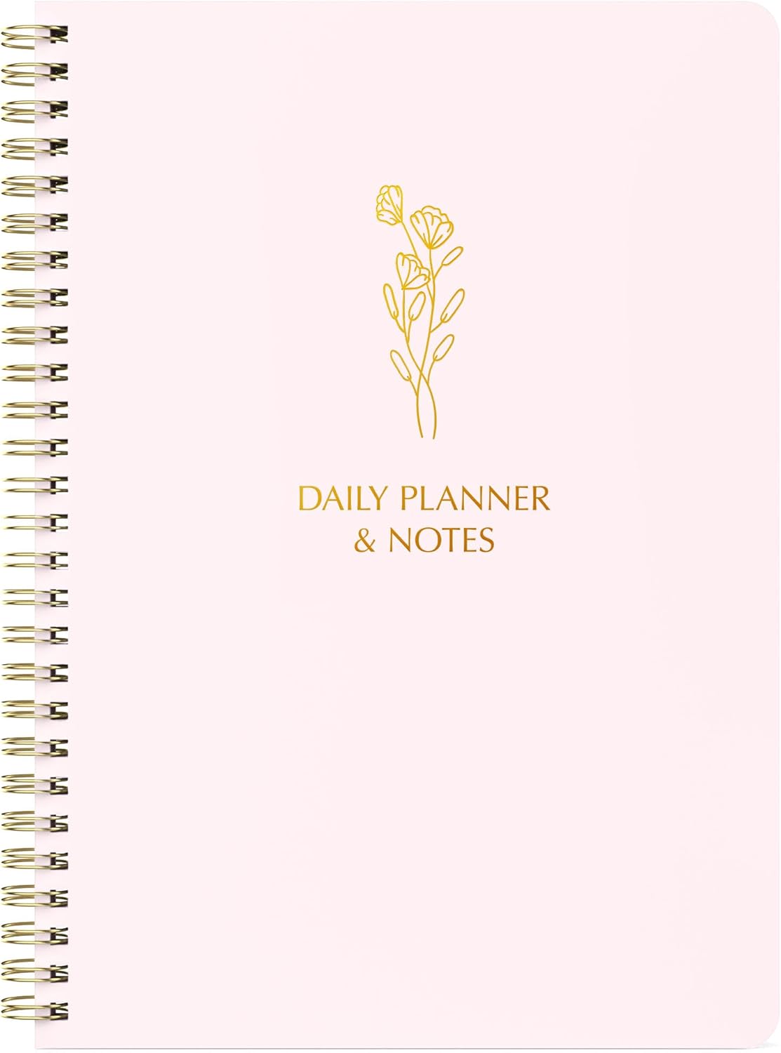 Simple Daily Planner Undated & To Do List Notebook