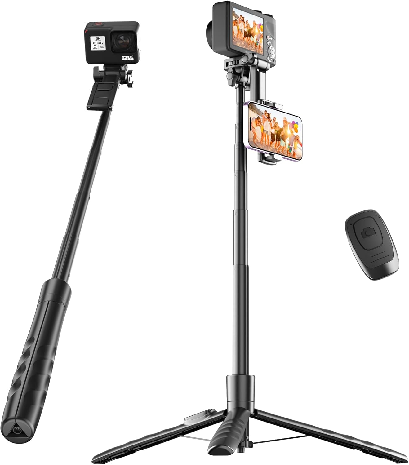 71" Compact Phone Tripod