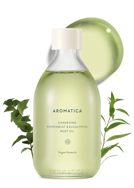 AROMATICA Awakening Body Oil Peppermint & Eucalyptus