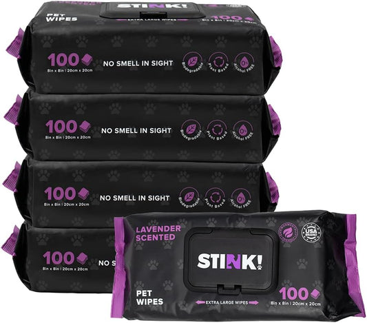 Stink! Plant Based Pet Wipes