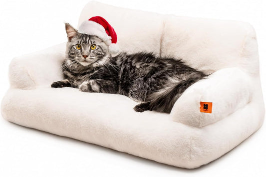 MEWOOFUN Cat Couch Bed for Indoor Cats