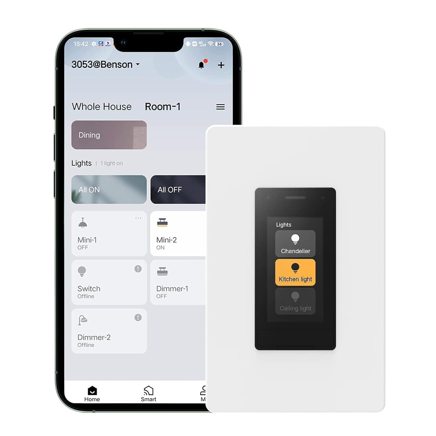 ORVIBO Matter Smart Dimmer Switch