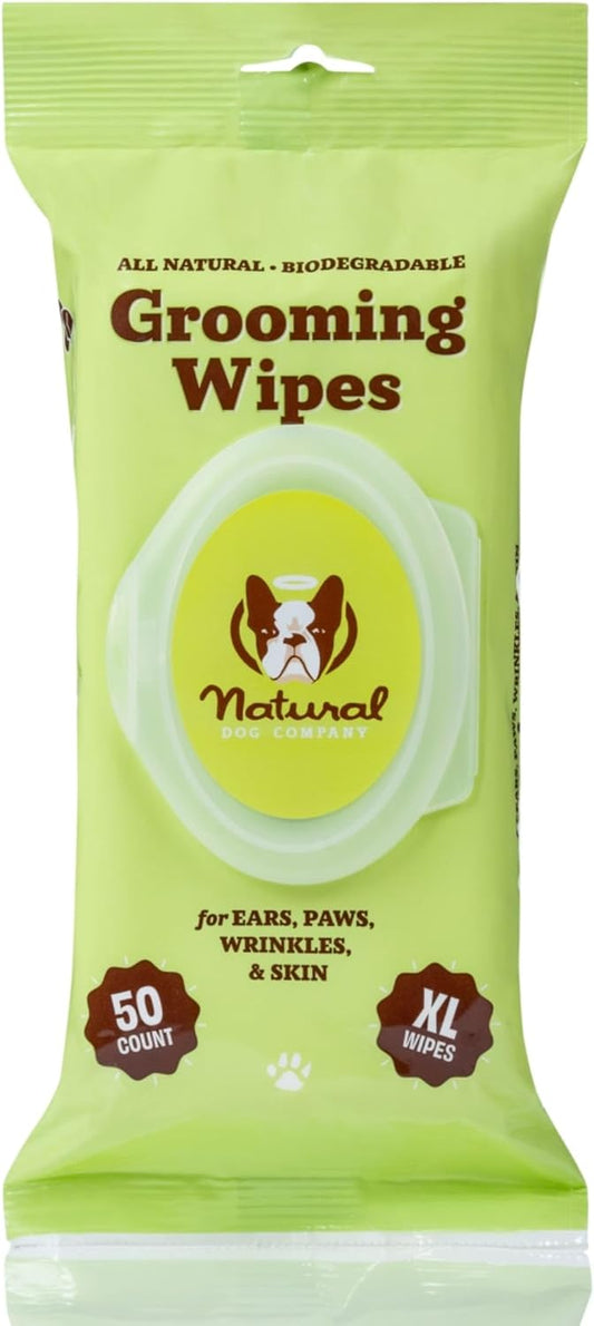 Natural Dog Company Grooming Wipes