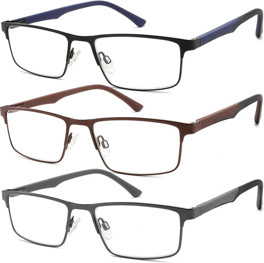 3 Pack Reading Glasses 2.0