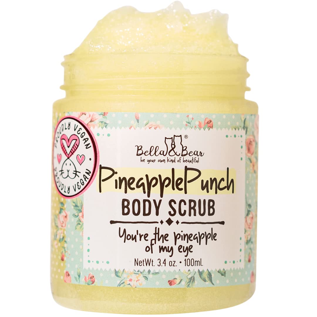 Bella & Bear Pineapple Body Scrub Exfoliator