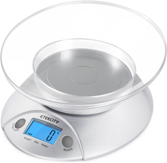 Etekcity Food Kitchen Scale With Bowl