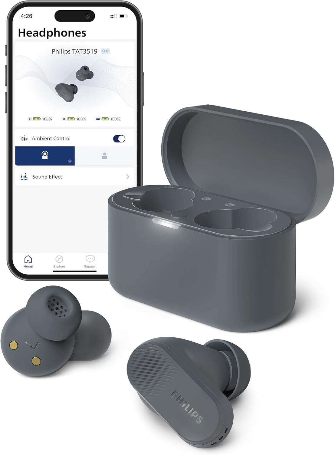 PHILIPS TAT3519 Wireless Earbuds