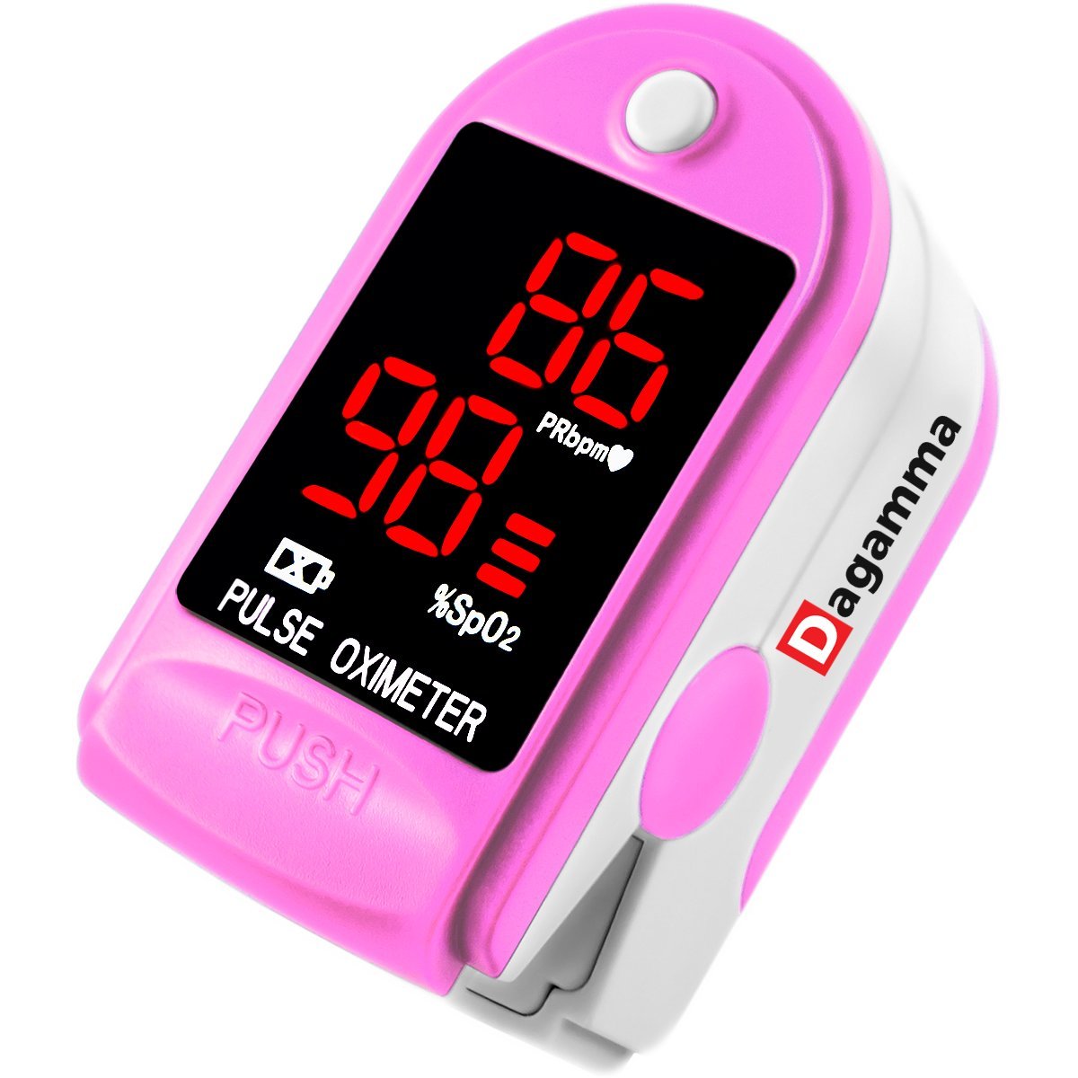 Dagamma Finger Pulse Oximeter DP100 in Pink