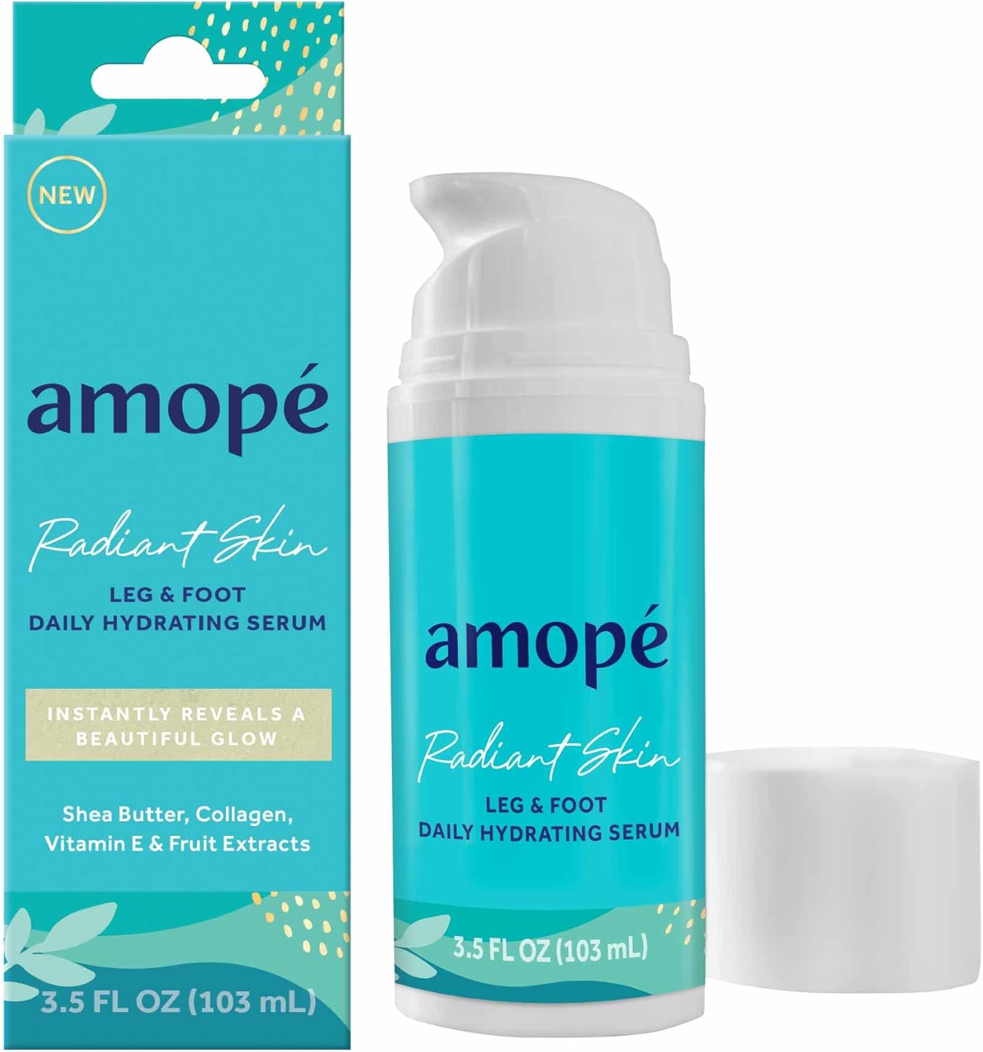 Amope Radiant Glowing Skin Leg & Foot Daily Hydrating Serum