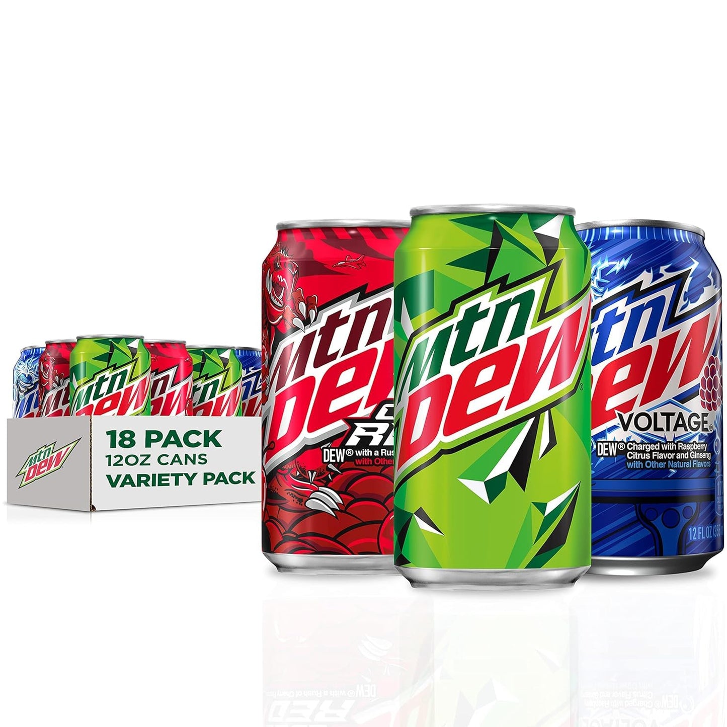 Mountain Dew 3 Flavor Core Variety Pack