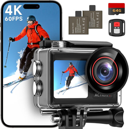 4K60FPS 30MP Action Camera