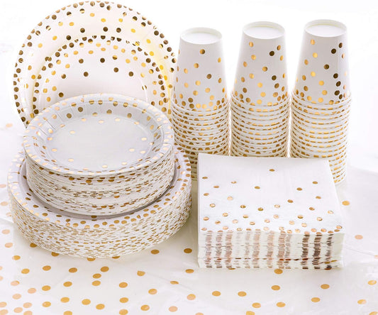 193 PCS Disposable Paper Plates