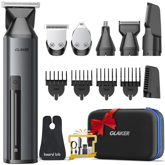 GLAKER Beard Trimmer for Men