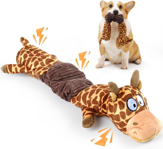 Squeaky Plush Dog Toy