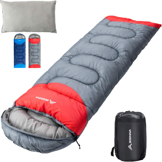 BISINNA Sleeping Bag with Pillow