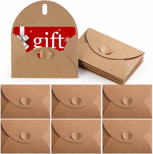 Primbeeks 100 Pcs Premium Gift Card Envelopes