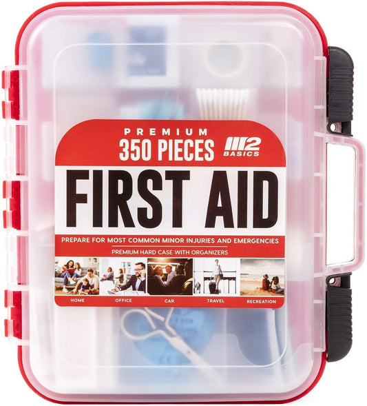 M2 BASICS Professional 350 Piece First Aid Kit