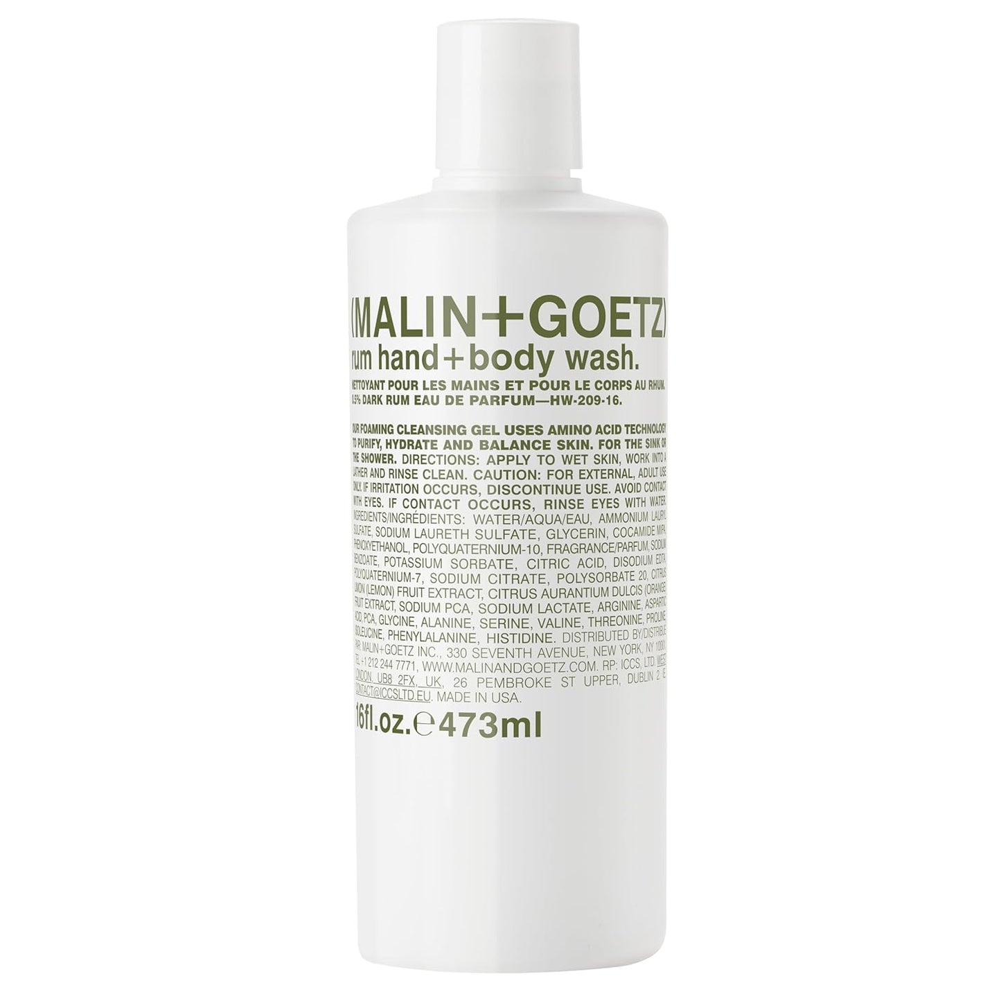 Malin + Goetz Essential Hand + Body Wash—purifying