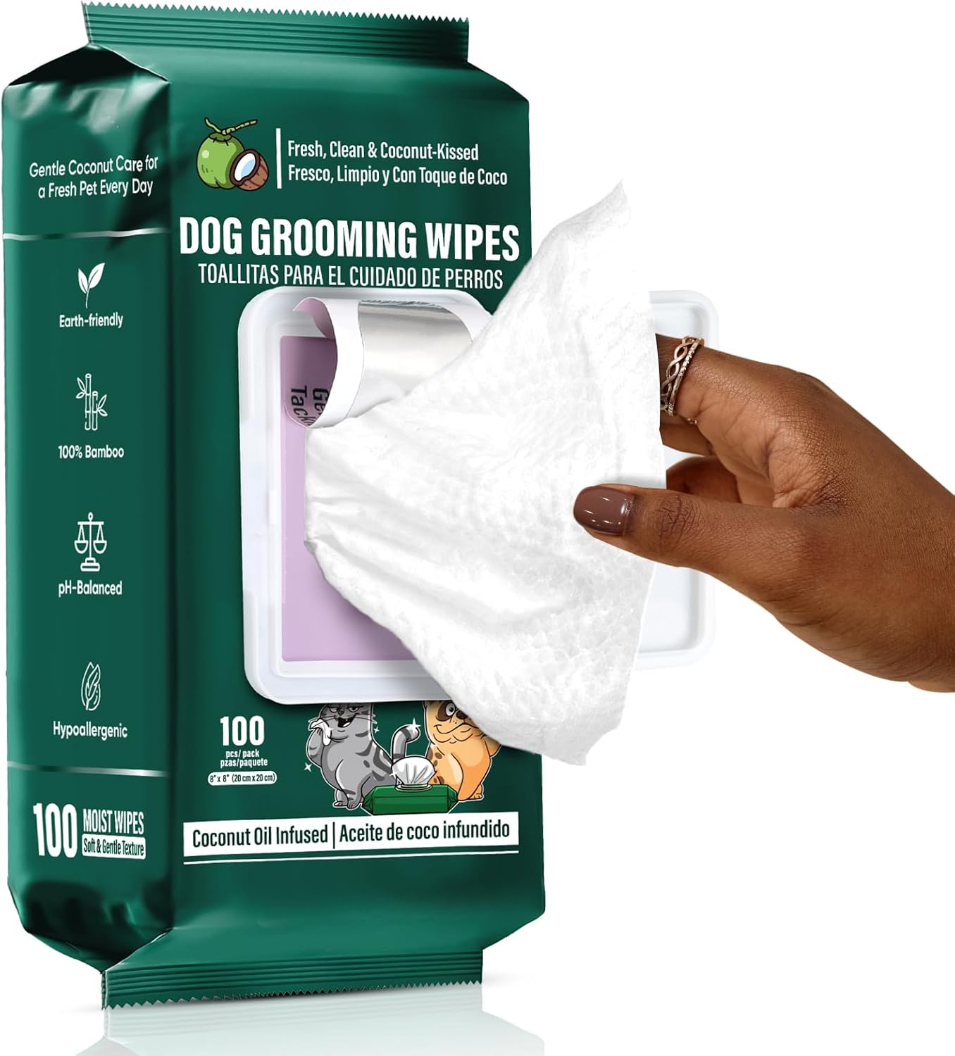 Dog Wipes for Paws and Bum