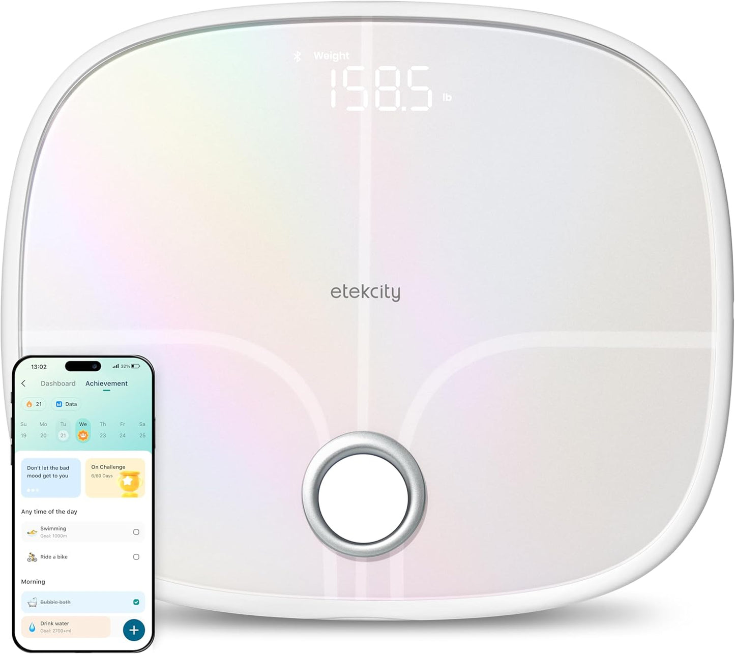 Etekcity Newest Smart Rechargeable Scale