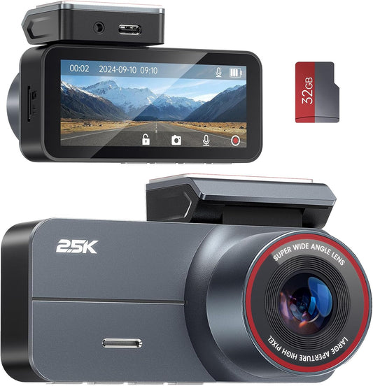 Dash Cam 2.5K QHD