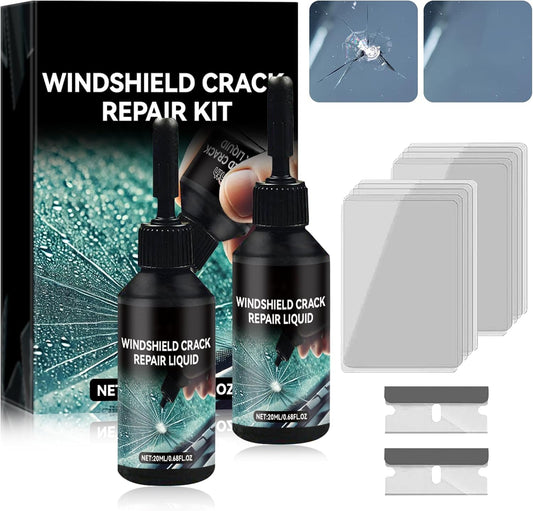 2PCS Windshield Crack Repair Kit,2024 New Glass Cracks