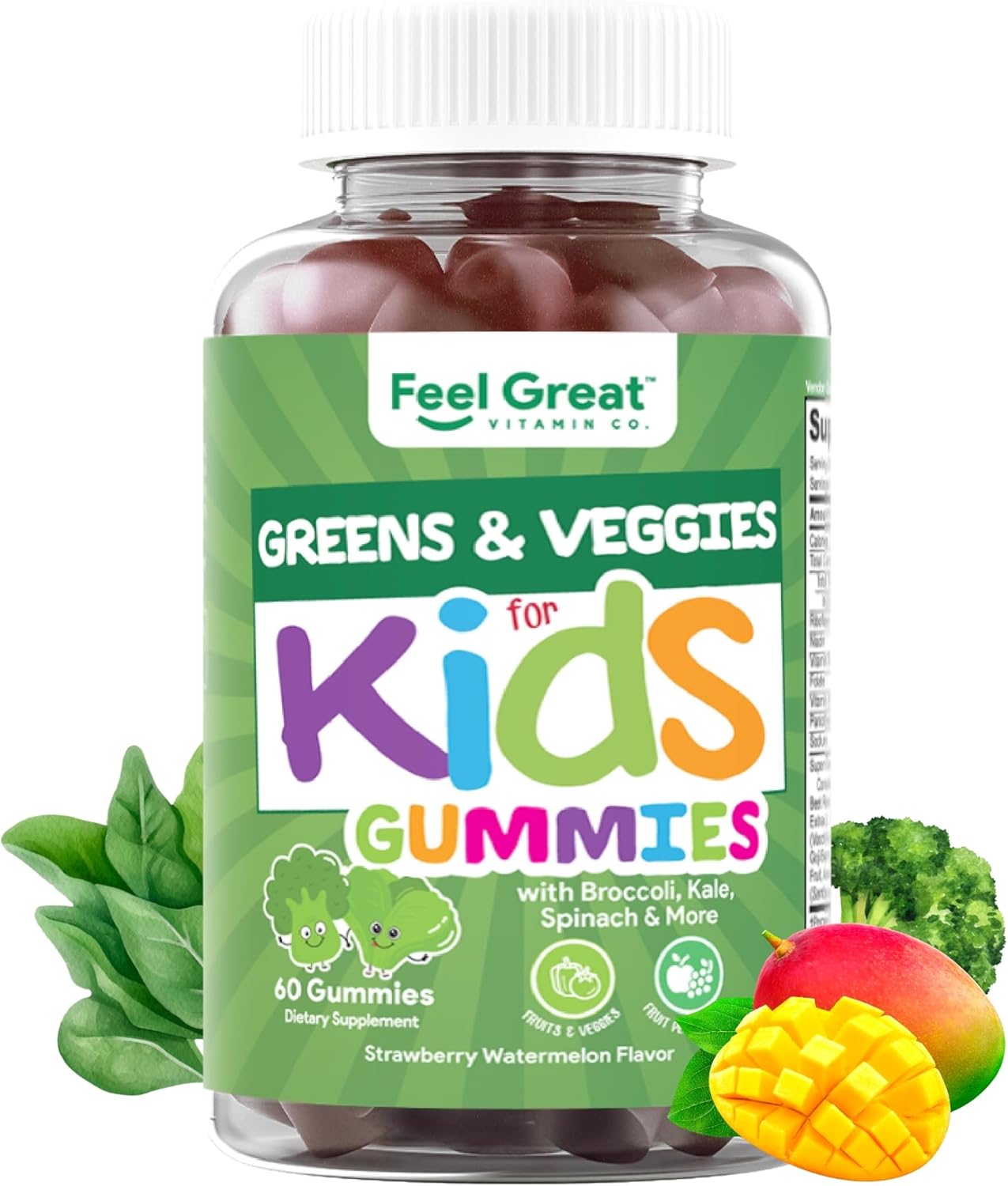 Feel Great Super Green Gummies