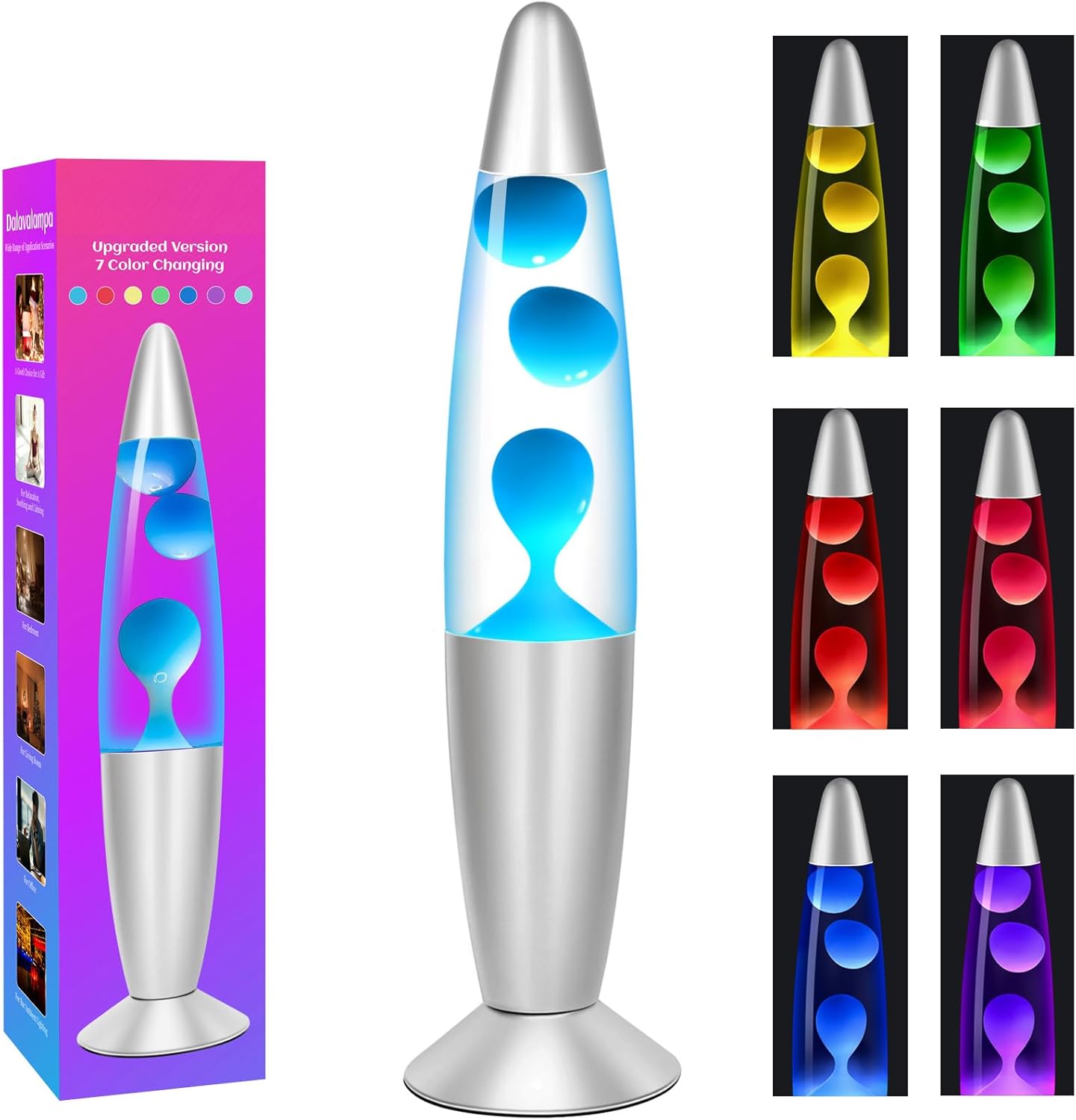 7 Color Changing LED Liquid Motion Lamp