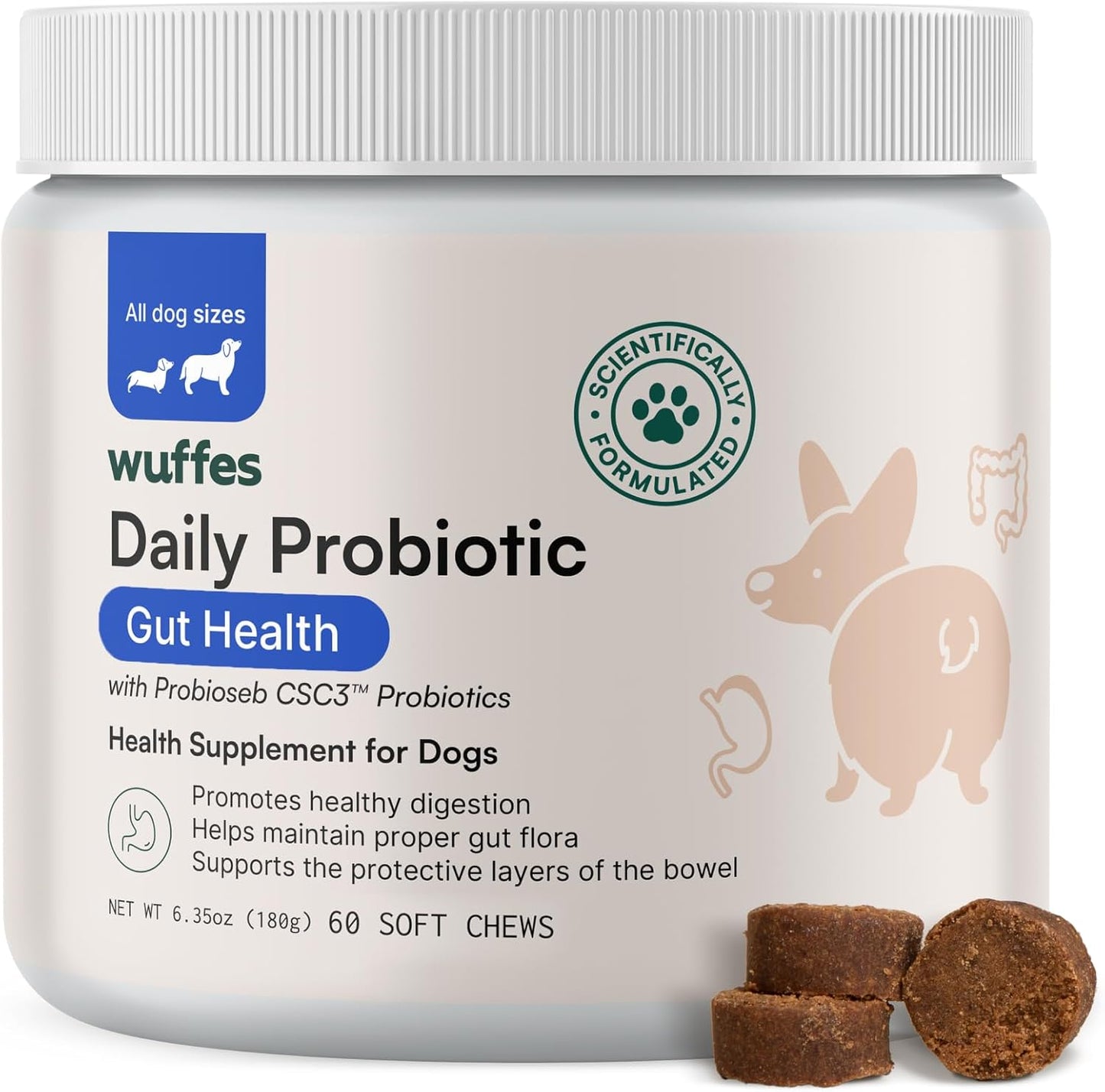 Wuffes Daily Probiotic for Dogs