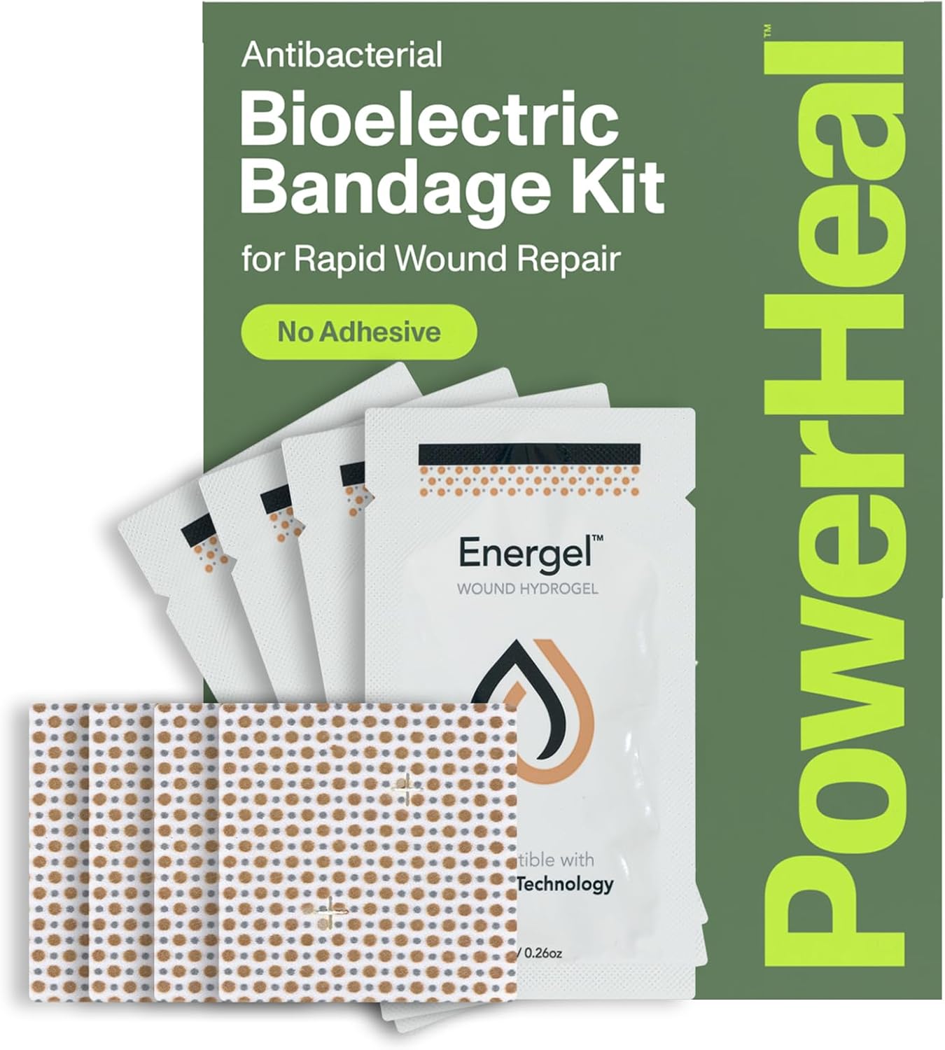 Bioelectric Bandage Kit for Wound Care & Healing
