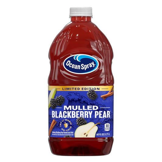 Ocean Spray Mulled Blackbery Pear Juice Drink