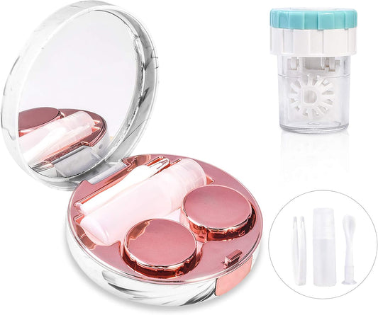 Contact Lens Travel Kit with Cleaner Washer