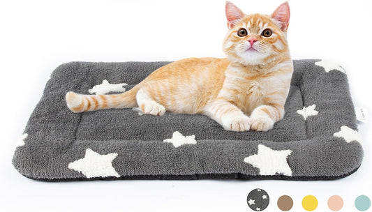 Mora Pets Cat Bed for Indoor Cats Washable Dog Crate Pad