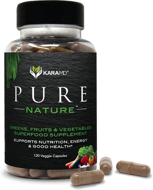 KaraMD Pure Nature | Greens, Fruits & Vegetables Whole Food Supplement