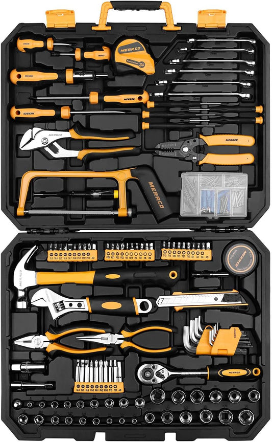 DEKOPRO 198 Piece Home Repair Tool Kit