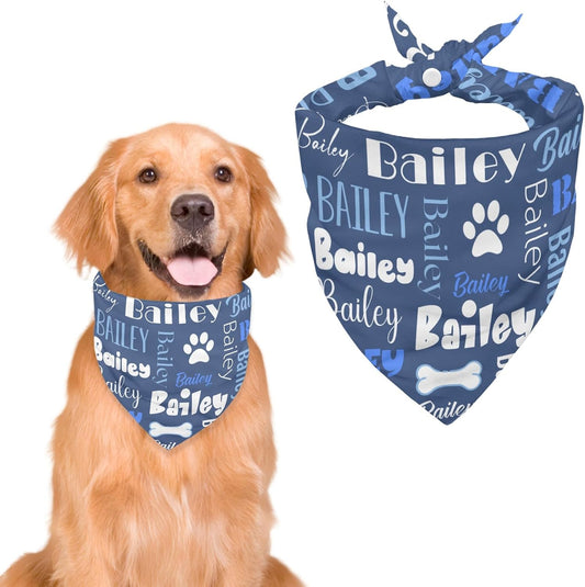 Personalized Dog Bandanas