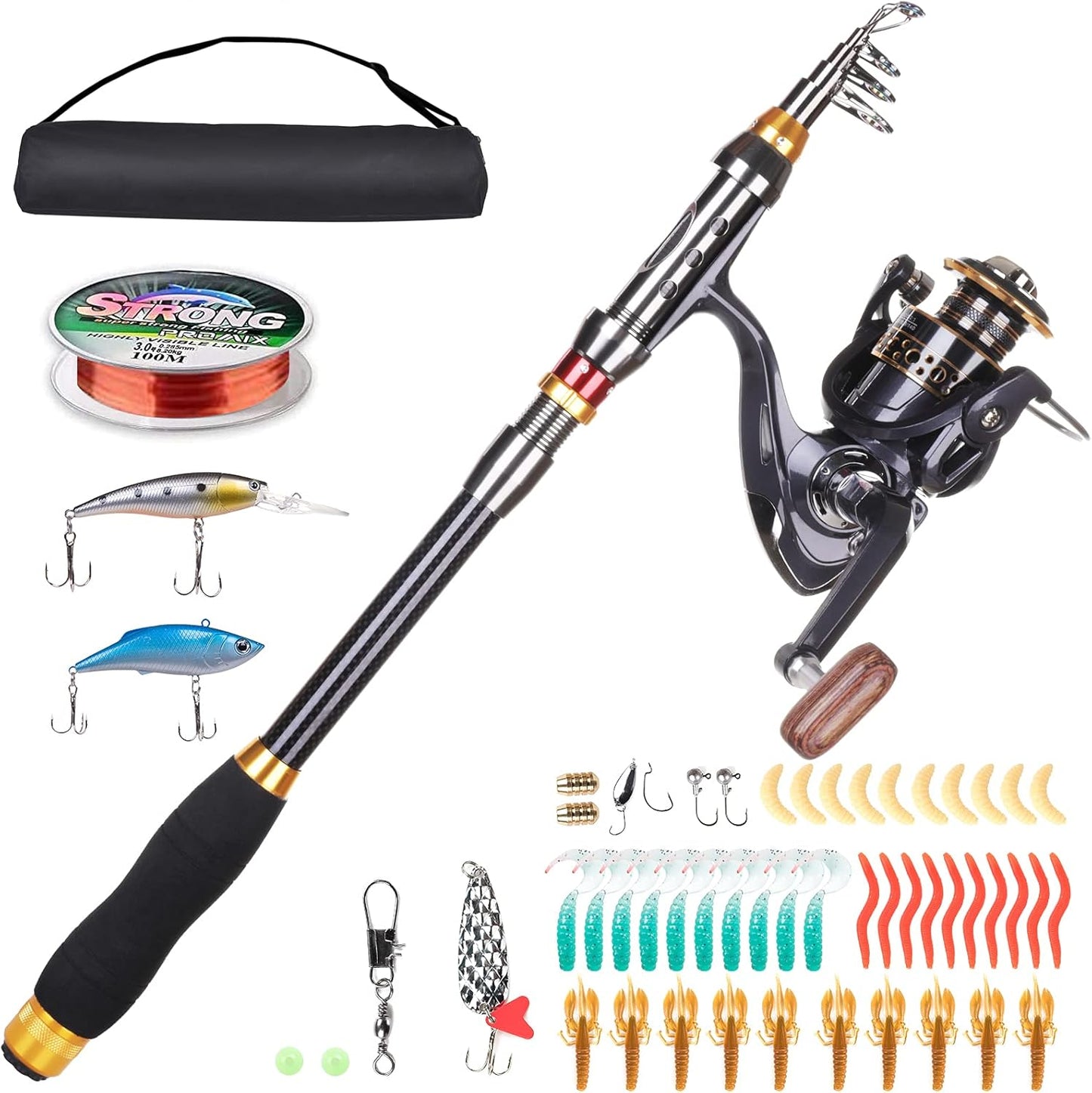 Fishing Rod and Reel Combo