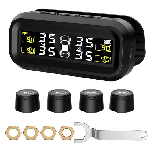 SEACOT Solar TPMS Tire Pressure Monitoring System