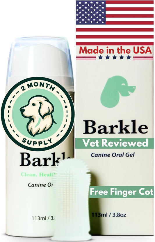 Barkle Dog Teeth Cleaning Gel