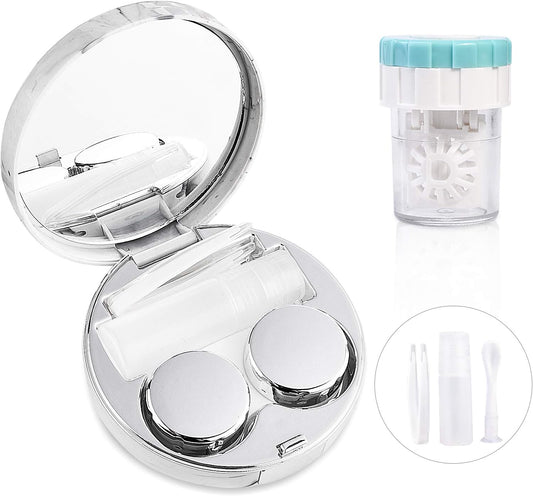 Contact Lens Travel Kit with Cleaner Washer