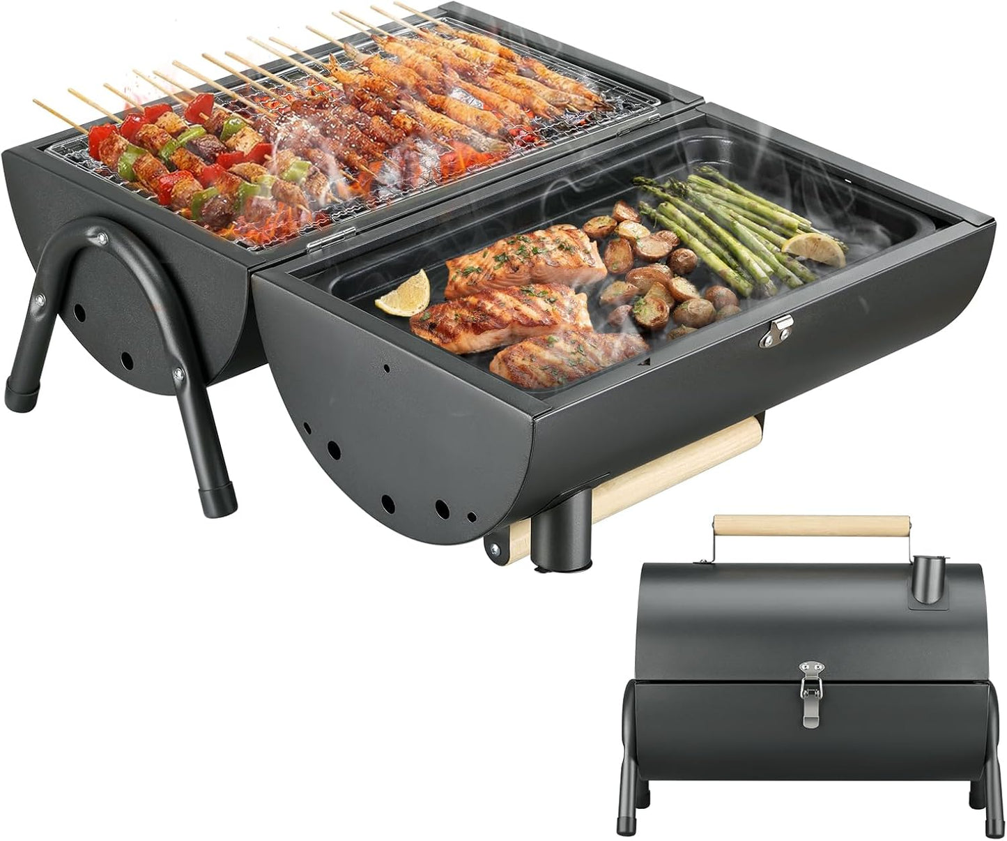 MAISON HUIS Portable Charcoal Grill