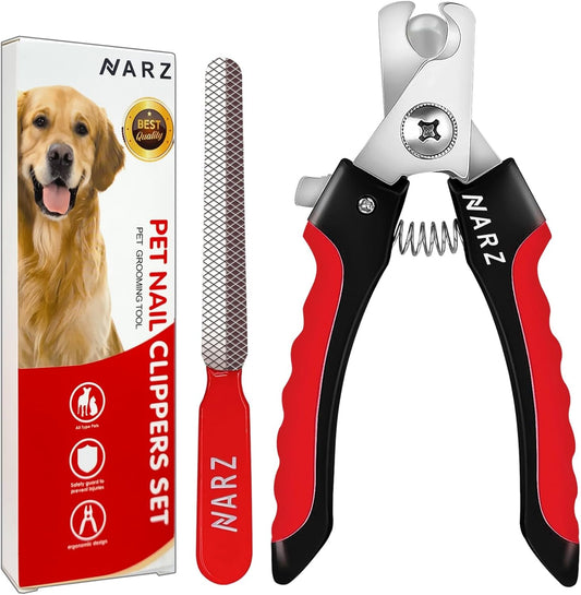 NARZ Dog Nail Clippers Professional Dog Nail Trimmers