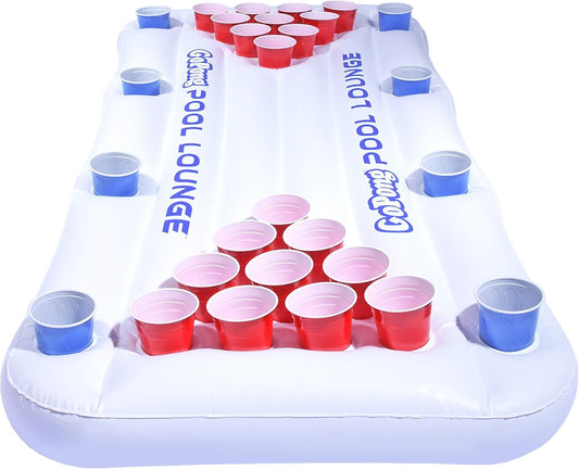 GoPong Pool Lounge Beer Pong Inflatable