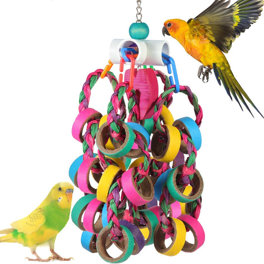 lovyoCoCo Bird Toys Conure Toys